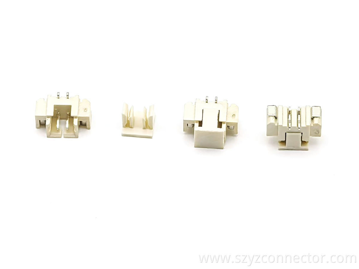 Wafer MLX1.25mm Straight Vertical SMT Pin header Connector 2P